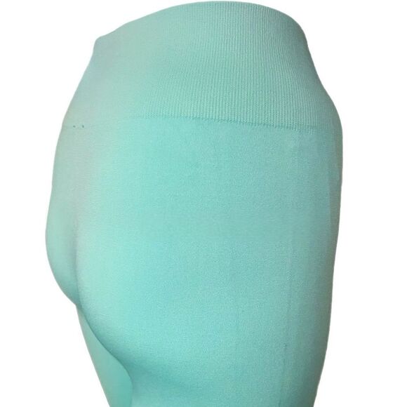 Seamlesss Wide Waistband Ankle Legging NWOT - Mint Green (S) - Picture 8 of 12